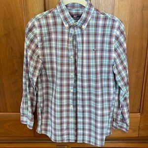 Boys Vineyard Vines Whale Shirt Sz 12-14